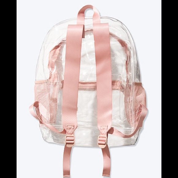 PINK Victoria's Secret Bags Victorias Secret Pink Clear Campus